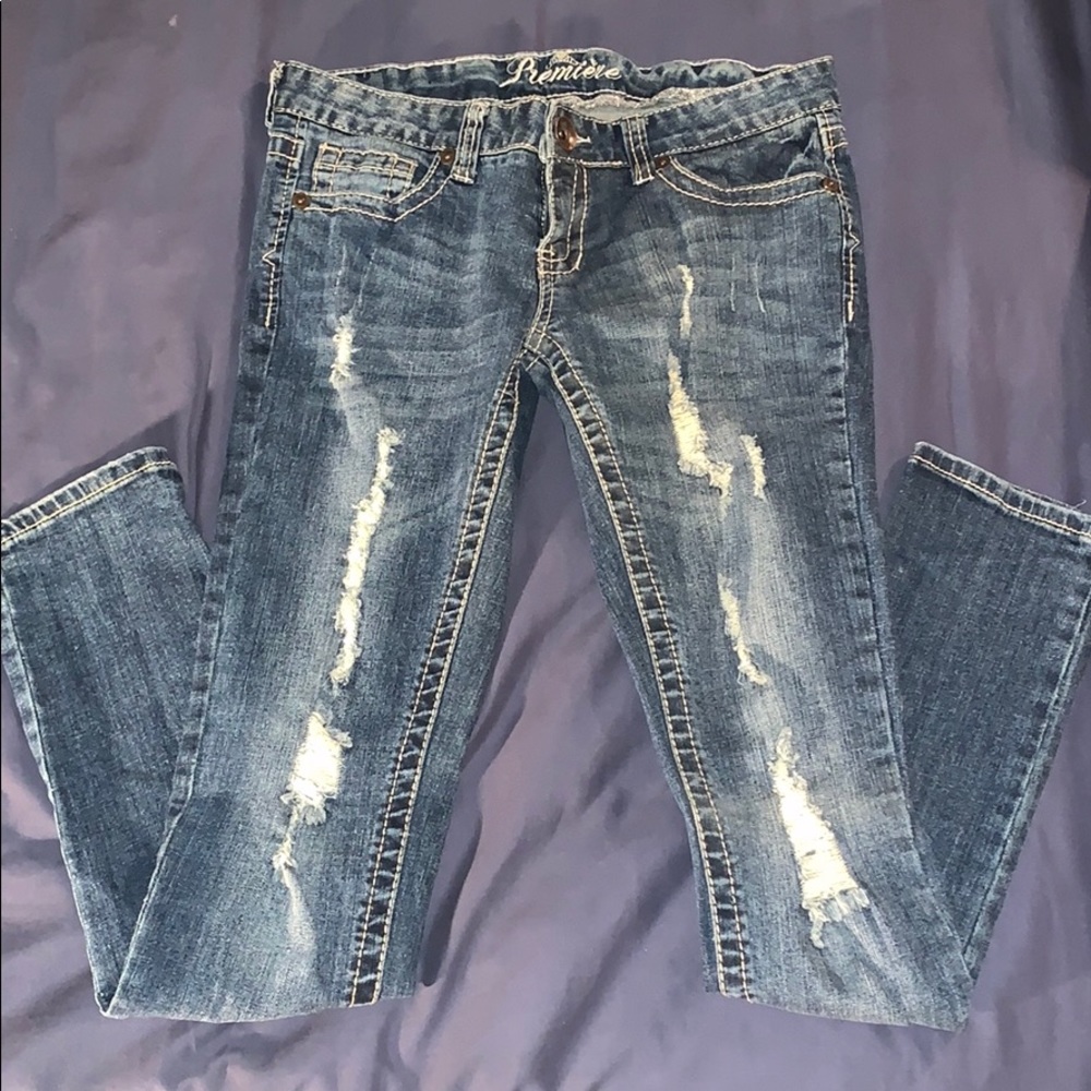 Straight leg Jeans